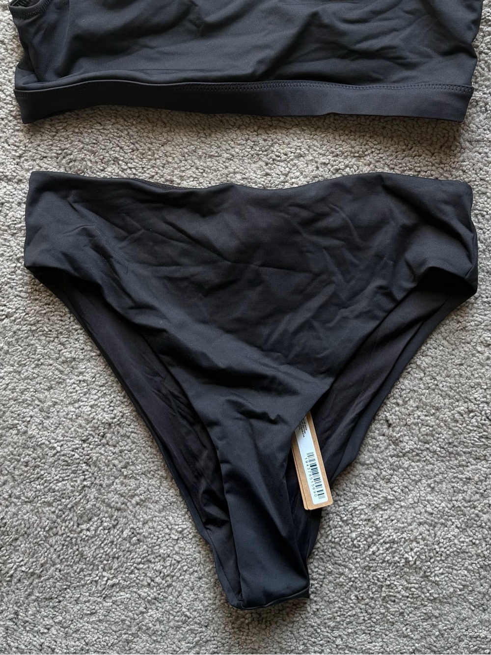 SKIMS Black Bikini Bottoms NWT